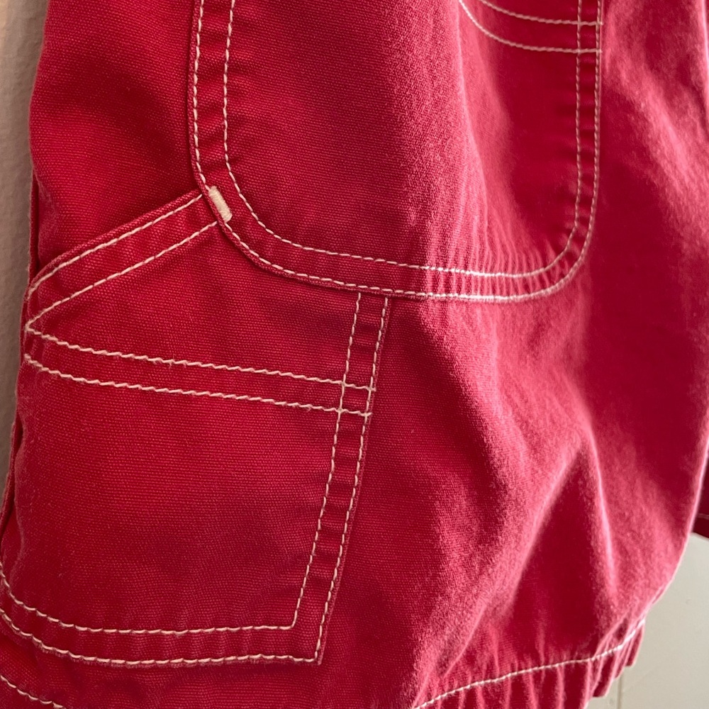 Vintage Tommy Hilfiger Mid-Rise Y2K 4” Carpenter Shorts - Picture 4 of 6